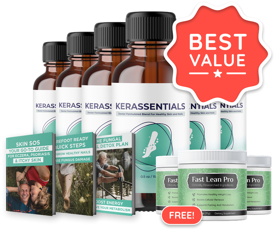 Kerassentials 6 Bottles Supply